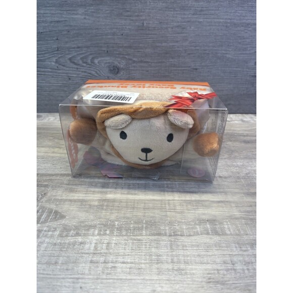 A Pro Goleem Lion Plush Lovey Baby Toddler Security Blanket Soft Satin Trim New - Picture 2 of 6